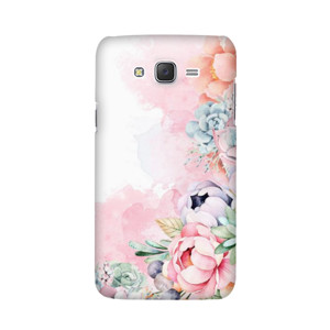 Lukisan Tema Bunga Peach Casing HP