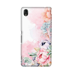 Lukisan Tema Bunga Peach Casing HP