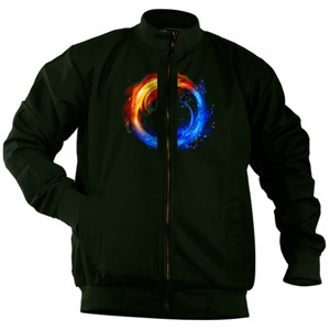 Jaket Bomber warna