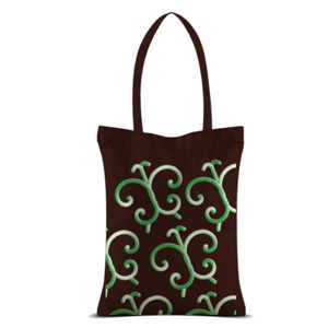 Tas Tote Kupu-Kupu Abstrak 3D (3D Abstract Butterfly)