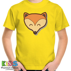 Kaos Rubah lucu, binatang hutan
