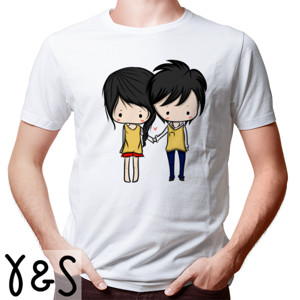 Kaos kaos putih wanita