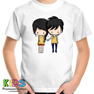 Kaos kaos putih wanita