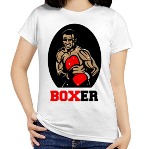 Kaos Boxer Illustration