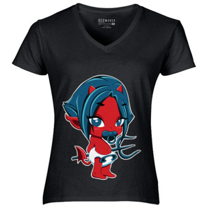 Kaos Baby Devil Girl