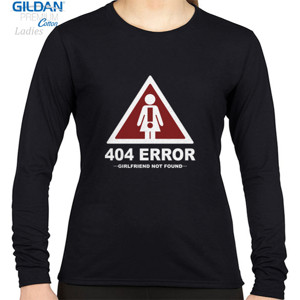 Kaos funny 202 ERROR girlfriend not found (JOMBLO)