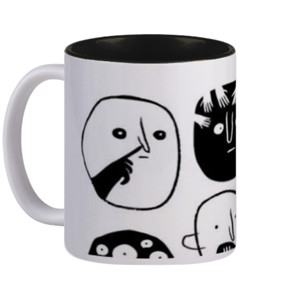 Mug Many face