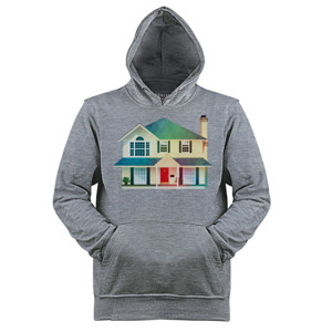 Jaket Hoodie My Cute Elegant House - Kaos Rumahku Keren