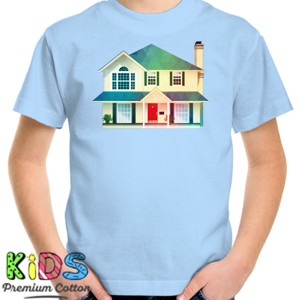 Kaos My Cute Elegant House - Kaos Rumahku Keren