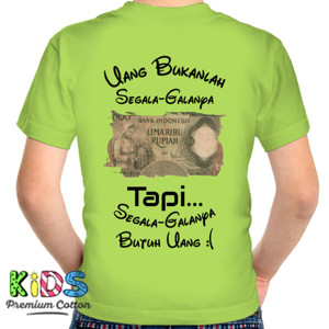 Kaos Kaos Inspired (Inspirasi) Tentang Uang