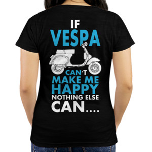 Kaos VESPA MAKES ME HAPPY