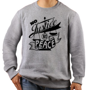 Jaket Sweater no justice no peace