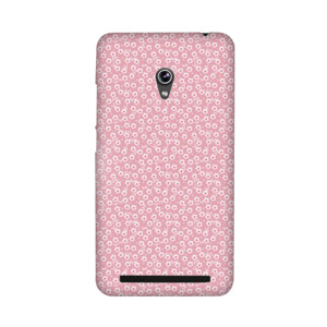 Pink and white flower pattern Casing HP
