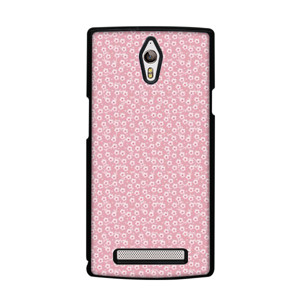 Pink and white flower pattern Casing HP