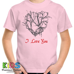 Kaos Denim I Love You