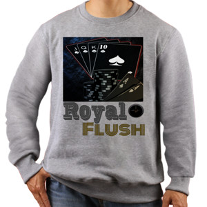 Jaket Sweater Royal Flush