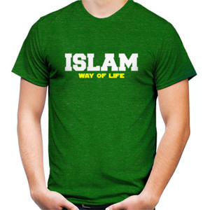 Kaos Muslim, Islam Way Of Life | Desain Simple