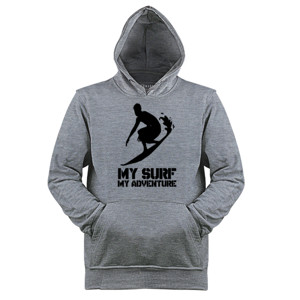 Jaket Hoodie my surf my adventure