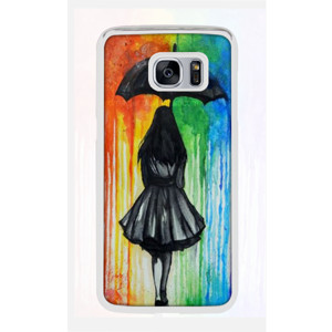 Woman In Rain Hardcase  Casing HP