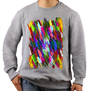 Jaket Sweater abstract colors