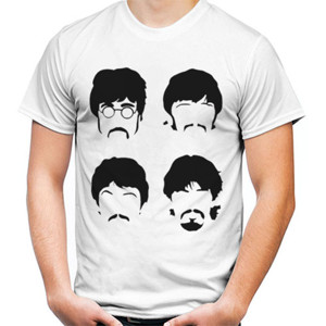 Kaos Gaya Rambut Personil Band The beatles