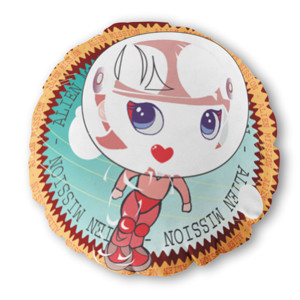 Bantal Bulat Girl Mission