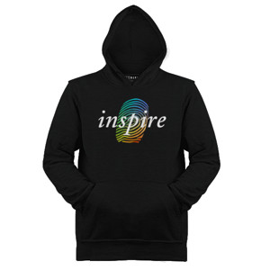 Jaket Hoodie Word Inspire