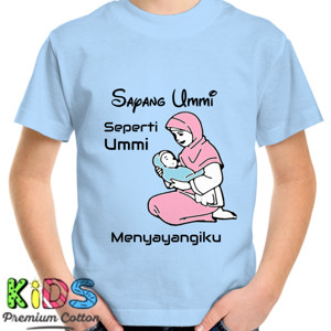 Kaos Kaos Anak Muslim Quotes Sayang Ummi
