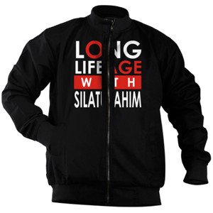 Jaket Bomber long life age black