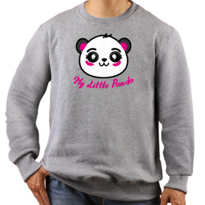 Jaket Sweater My Little Panda Pink