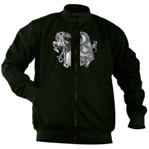 Jaket Bomber Kaos Yin Yang