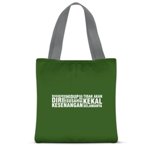 Tas Tote Fullprint tas typography #9