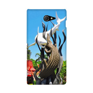 Kota Surabaya - Patung suro-boyo Casing HP