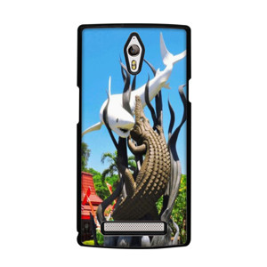 Kota Surabaya - Patung suro-boyo Casing HP