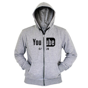 Hoodie Zipper youtube campus