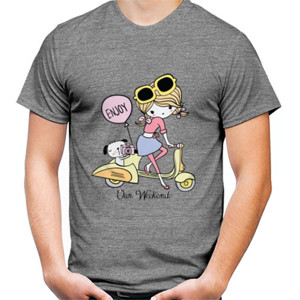 Kaos Kaos Wanita Enjoy Our Weekend