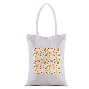 Tas Tote Motif Bunga