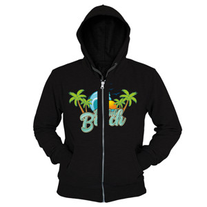 Hoodie Zipper LOMBOK BEACH