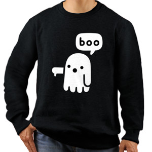 Jaket Sweater Kaos Hantu Boo Keren