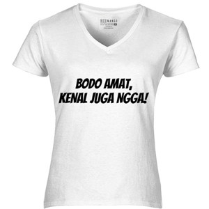 Kaos Bodo Amat