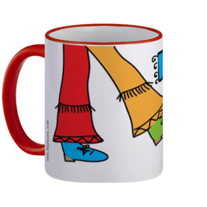 Mug mug playful 60's
