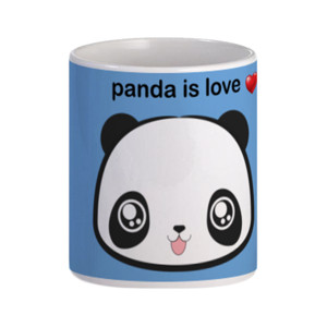 Mug cangkir panda minimu