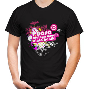 Kaos Design Meraih Cinta Hakiki pink