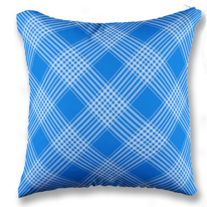 Bantal Diagonal Blue