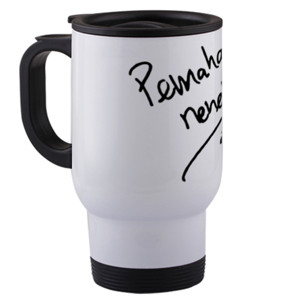 Travel Mug Tulisan legendaris Ahok : Pemahaman nenek lu ! 