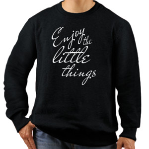 Jaket Sweater enjoy little things