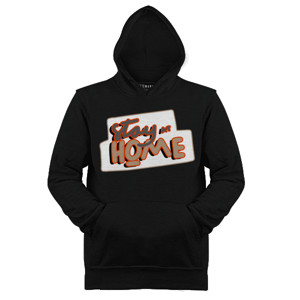 Jaket Hoodie Stay at Home