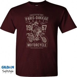 Kaos biker paris dakkar,