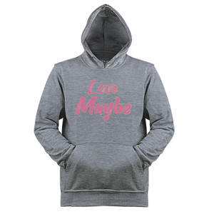 Jaket Hoodie Love Maybe