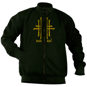 Jaket Bomber kaos wanita harazaki